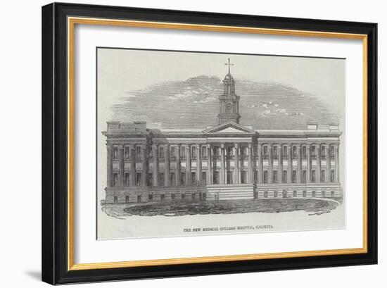 The New Medical College Hospital, Calcutta-null-Framed Giclee Print