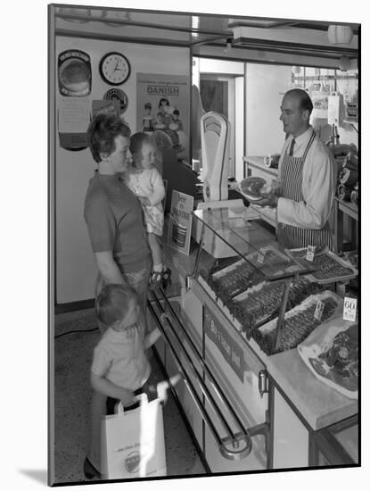 The New Metric System of Buying Food, Stocksbridge, Near Sheffield, South Yorkshire, 1966-Michael Walters-Mounted Photographic Print