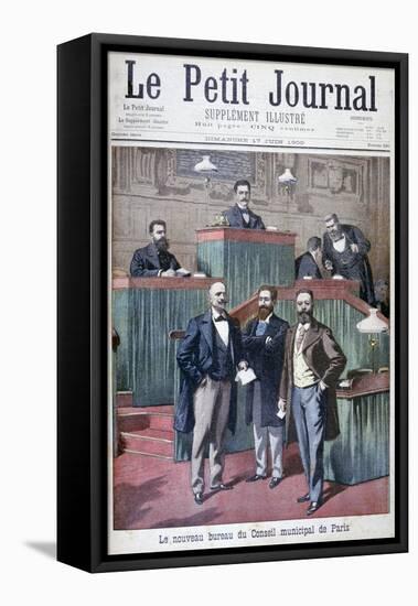 The New Municipal Council of Paris, 1900-Eugene Damblans-Framed Premier Image Canvas