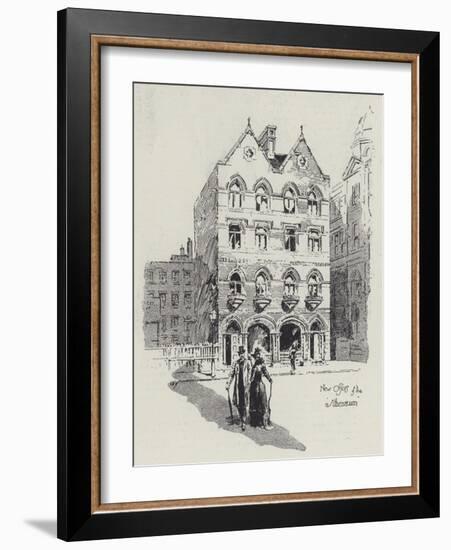 The New Offices of the Athenaeum-null-Framed Giclee Print