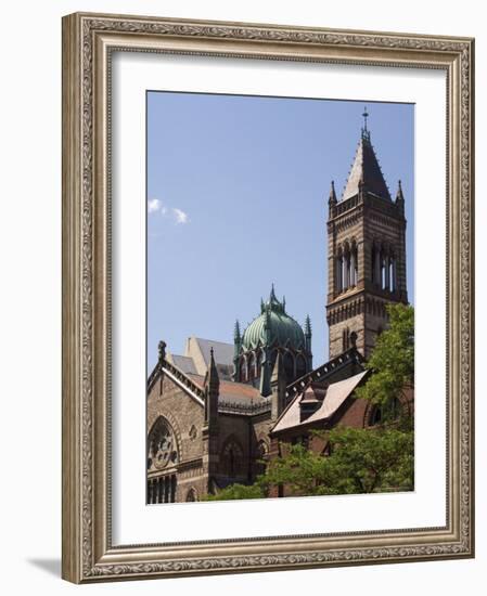 The New Old South Church, Copley Square, Back Bay, Boston, Massachusetts, USA-Amanda Hall-Framed Photographic Print