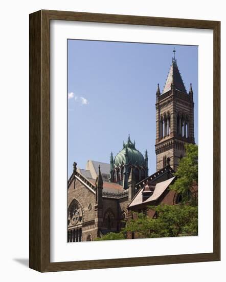 The New Old South Church, Copley Square, Back Bay, Boston, Massachusetts, USA-Amanda Hall-Framed Photographic Print
