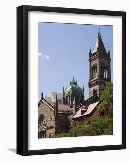 The New Old South Church, Copley Square, Back Bay, Boston, Massachusetts, USA-Amanda Hall-Framed Photographic Print