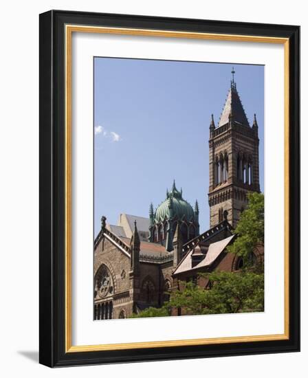 The New Old South Church, Copley Square, Back Bay, Boston, Massachusetts, USA-Amanda Hall-Framed Photographic Print