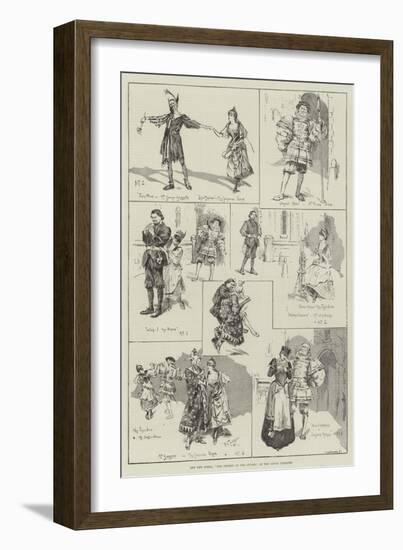 The New Opera, The Yeomen of the Guard, at the Savoy Theatre-Frederick Henry Townsend-Framed Giclee Print