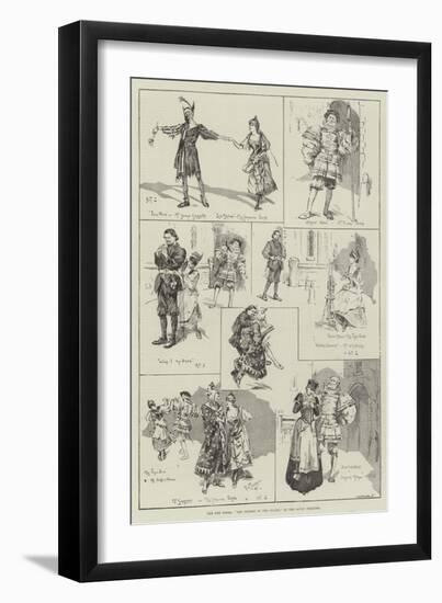 The New Opera, The Yeomen of the Guard, at the Savoy Theatre-Frederick Henry Townsend-Framed Giclee Print