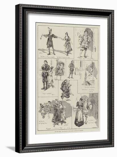 The New Opera, The Yeomen of the Guard, at the Savoy Theatre-Frederick Henry Townsend-Framed Giclee Print