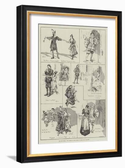 The New Opera, The Yeomen of the Guard, at the Savoy Theatre-Frederick Henry Townsend-Framed Giclee Print