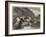 The New Overland Route to India, the Railway Tunnel under Mont Cenis, South End, at Bardonneche-null-Framed Giclee Print