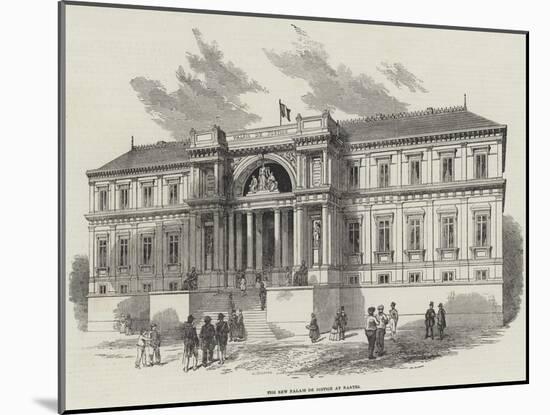 The New Palais De Justice at Nantes-null-Mounted Giclee Print