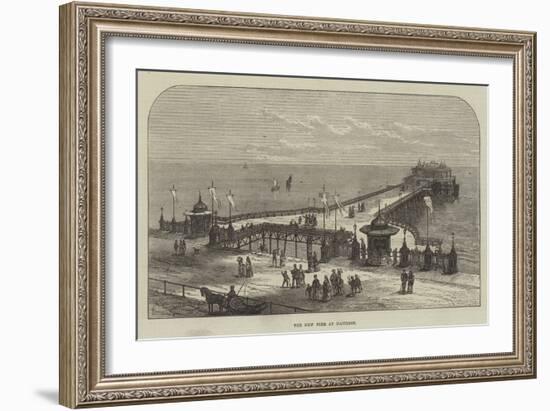 The New Pier at Hastings-Frank Watkins-Framed Giclee Print