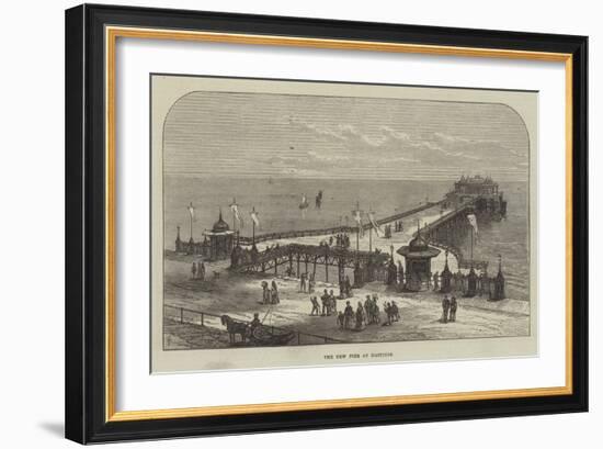 The New Pier at Hastings-Frank Watkins-Framed Giclee Print