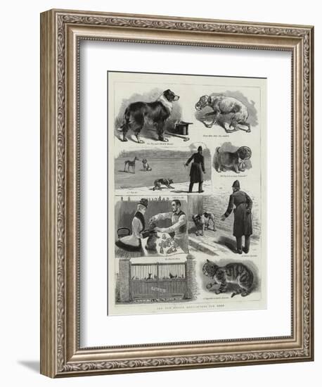 The New Police Regulations for Dogs-null-Framed Giclee Print