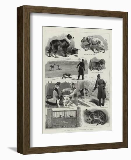 The New Police Regulations for Dogs-null-Framed Giclee Print