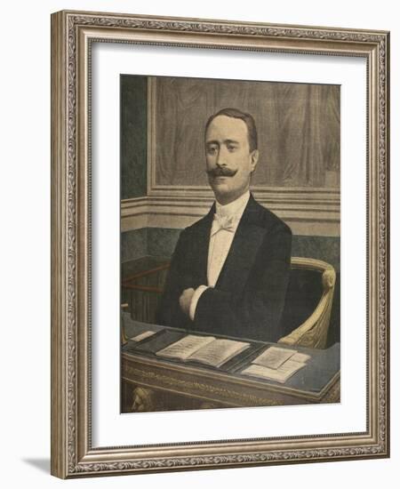 The New President of the Chambre Des Deputes: Paul Deschanel-French-Framed Giclee Print