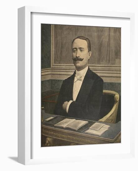The New President of the Chambre Des Deputes: Paul Deschanel-French-Framed Giclee Print