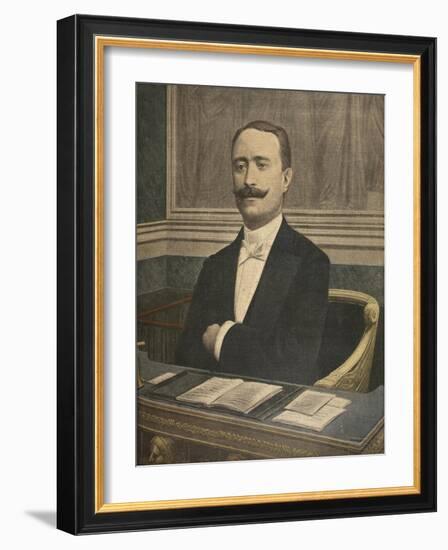 The New President of the Chambre Des Deputes: Paul Deschanel-French-Framed Giclee Print