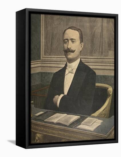 The New President of the Chambre Des Deputes: Paul Deschanel-French-Framed Premier Image Canvas