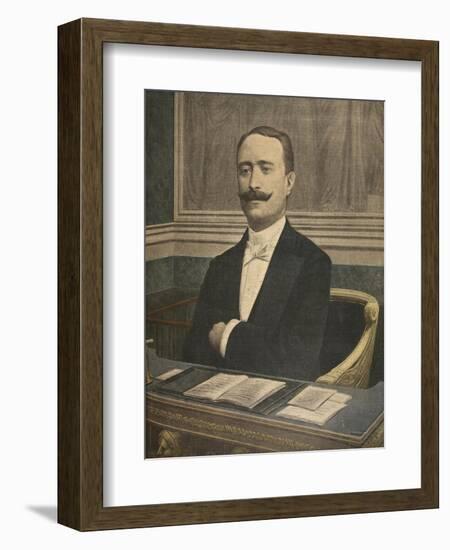 The New President of the Chambre Des Deputes: Paul Deschanel-French-Framed Giclee Print