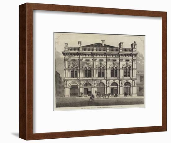 The New Prince of Wales's Theatre, Lime-Street, Liverpool-null-Framed Giclee Print