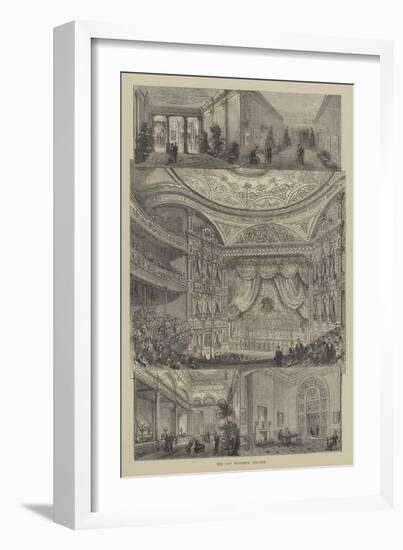 The New Princess's Theatre-Frank Watkins-Framed Giclee Print