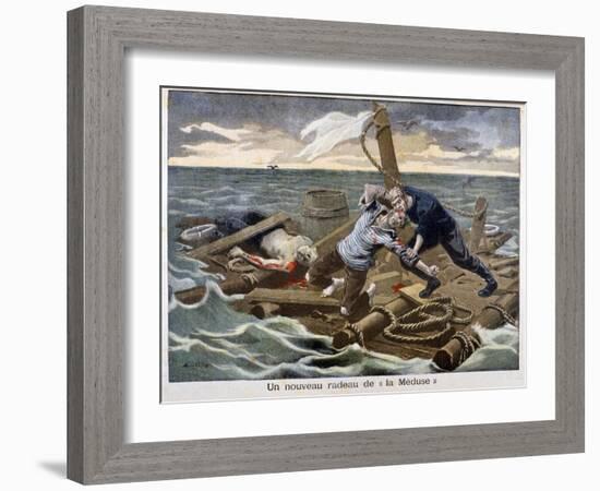 The New 'Raft of the Medusa, 1899-F Meaulle-Framed Giclee Print