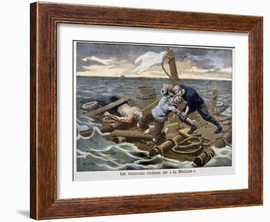 The New 'Raft of the Medusa, 1899-F Meaulle-Framed Giclee Print