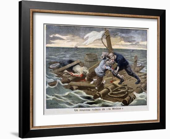 The New 'Raft of the Medusa, 1899-F Meaulle-Framed Giclee Print