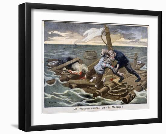 The New 'Raft of the Medusa, 1899-F Meaulle-Framed Giclee Print