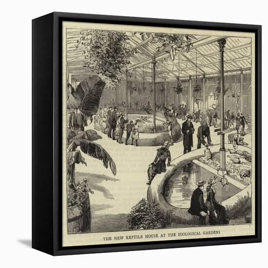 The New Reptile House at the Zoological Gardens-null-Framed Premier Image Canvas