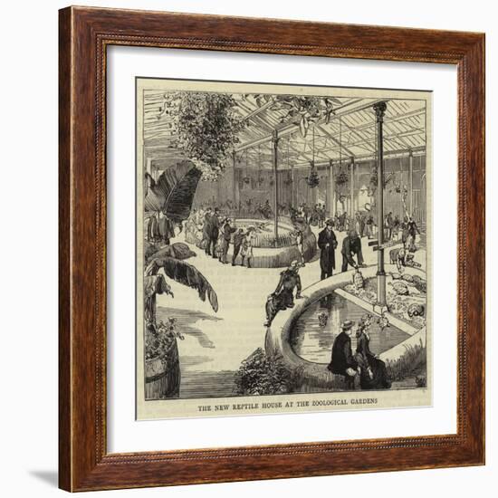 The New Reptile House at the Zoological Gardens-null-Framed Giclee Print