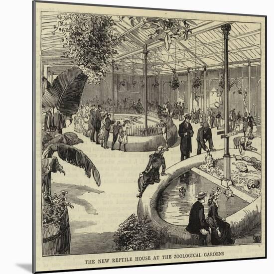 The New Reptile House at the Zoological Gardens-null-Mounted Giclee Print