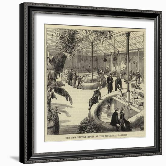 The New Reptile House at the Zoological Gardens-null-Framed Giclee Print