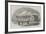 The New Rifle Volunteer Barracks, Hull-null-Framed Giclee Print