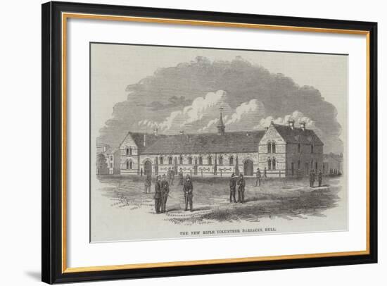 The New Rifle Volunteer Barracks, Hull-null-Framed Giclee Print