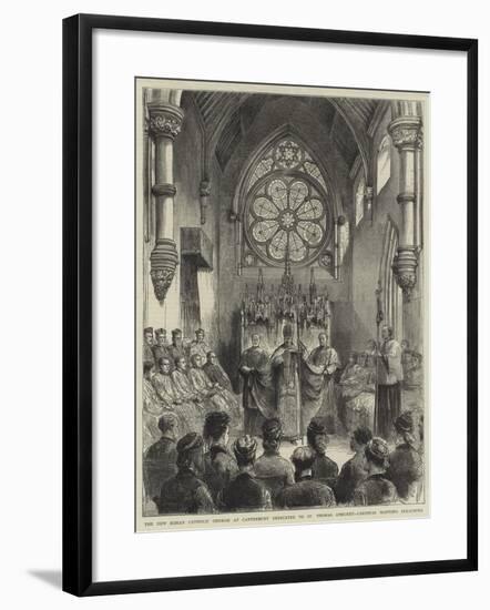 The New Roman Catholic Church at Canterbury Dedicated to St Thomas A'Becket-null-Framed Giclee Print