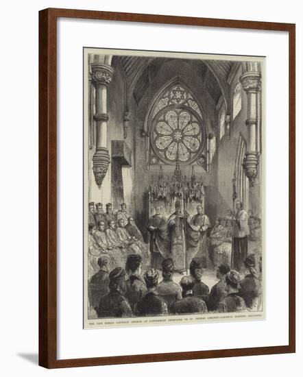 The New Roman Catholic Church at Canterbury Dedicated to St Thomas A'Becket-null-Framed Giclee Print