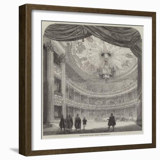 The New Royal Pavilion Theatre, Whitechapel-Road-null-Framed Giclee Print