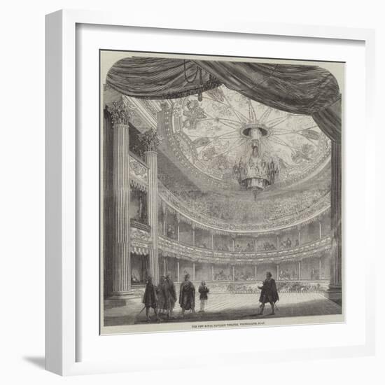 The New Royal Pavilion Theatre, Whitechapel-Road-null-Framed Giclee Print