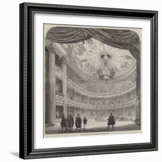 The New Royal Pavilion Theatre, Whitechapel-Road-null-Framed Giclee Print