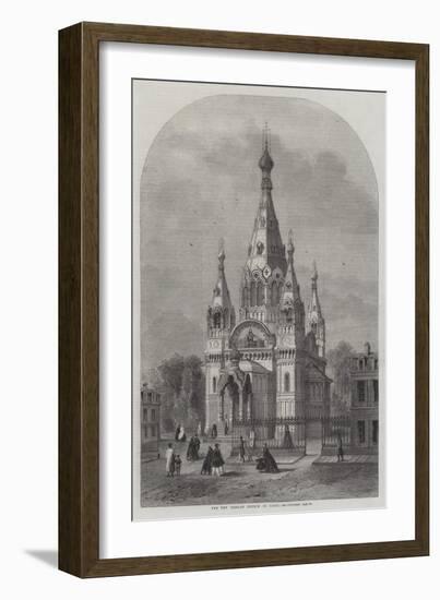 The New Russian Church in Paris-Felix Thorigny-Framed Giclee Print