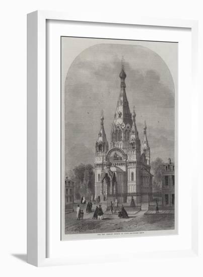 The New Russian Church in Paris-Felix Thorigny-Framed Giclee Print