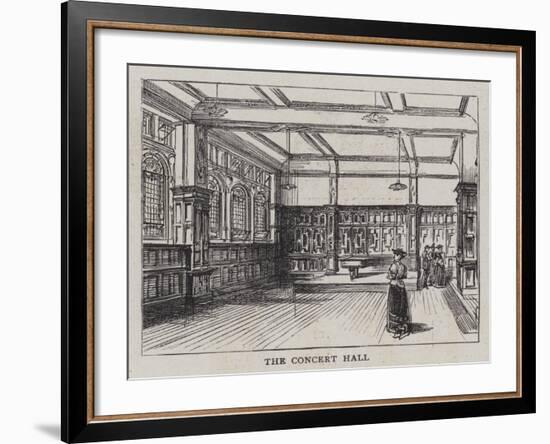 The New Salle Erard--Framed Giclee Print