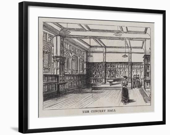 The New Salle Erard-null-Framed Giclee Print