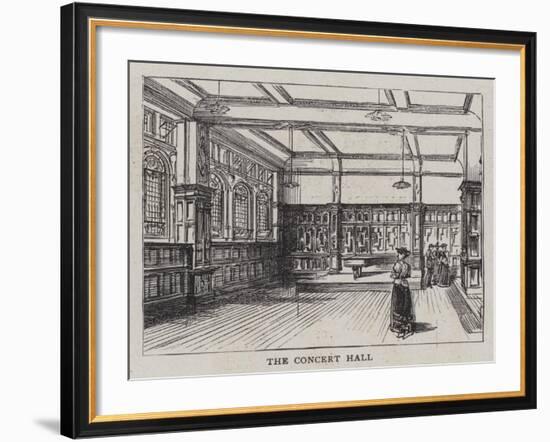 The New Salle Erard-null-Framed Giclee Print