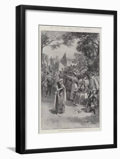 The New Savoy Opera, Merrie England-G.S. Amato-Framed Giclee Print