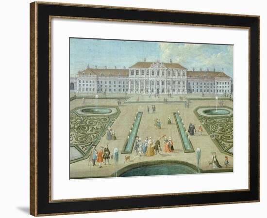 The New Schleissheim Castle in Munich, 1780-Stewart Woolf-Framed Giclee Print