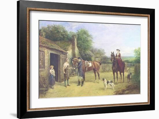 The New Shoe-Heywood Hardy-Framed Giclee Print