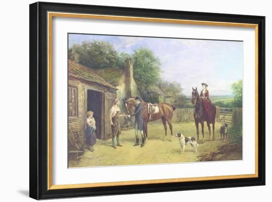 The New Shoe-Heywood Hardy-Framed Giclee Print