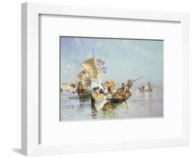 The New Song with Words and Music, 1885-Edoardo Dalbono-Framed Giclee Print